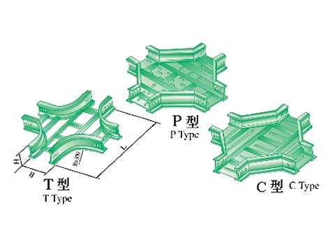 XQJ-TJ-T、P、C-04型大跨距水平四通橋架
